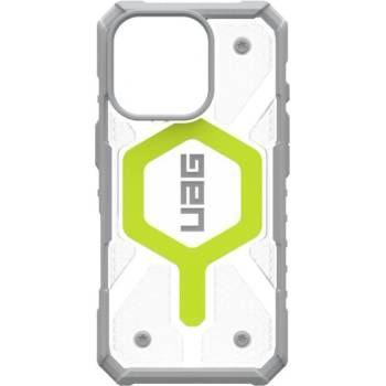 Urban Armor Gear Калъф UAG - Pathfinder Clear Magsafe, iPhone 16 Pro, Active Neon (840283914720)