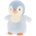 Keel Toys Плюшена играчка Keel Toys Keeleco - Пингвинът Пърси, 20 cm (SE3719)