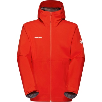 Mammut Мъжко водоустойчиво яке Mammut Linard Light Hardshell Hooded Jacket Waterproof jacket - Mammut Red (002-3345-0211)
