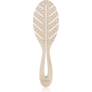 So Eco Biodegradable Detangling Leaf Brush четка, подлежаща на компостиране за мокра коса