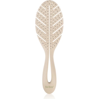 So Eco Biodegradable Detangling Leaf Brush четка, подлежаща на компостиране за мокра коса