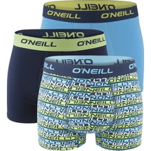 O'Neill cotton stretch graphic logo & alaskan blue combo