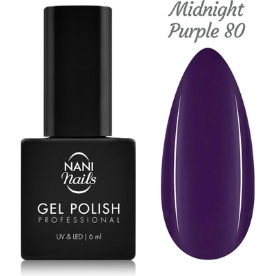 NANI gél lak Midnight Purple 6 ml