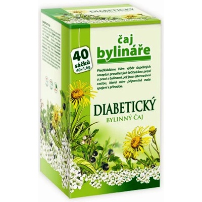 Mediate Bylinář Váňa Diabetický čaj 40 x 1,6 g