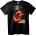 NOONEBRAND Тениска Насилие вечен кошмар - 2XL, White