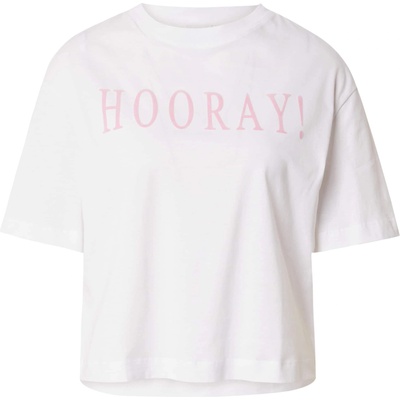 Rich & Royal Тениска 'Hooray! ' бяло, размер M