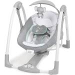 Ingenuity Люлка конвертируема с адаптер вибрираща с мелодия Swell 2в1 0м+, до 9 кг (12579-1)