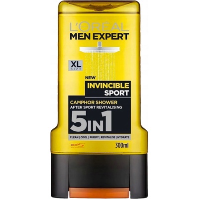 L'Oréal Men Expert Invicible Sport sprchový gél 300 ml