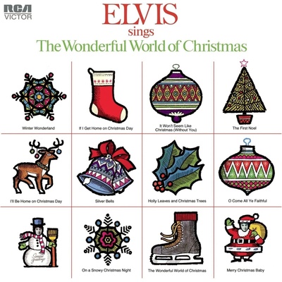 Elvis Presley - Elvis Sings The Wonderful World Of Christmas (Reissue) (LP) (196588102615)