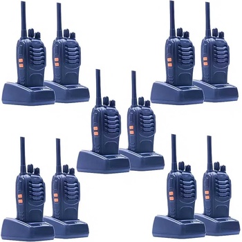 PNI Комплект 10 Радиостанции pni pmr r40 pro с Батерии и Слушалки (pni-r40-10)