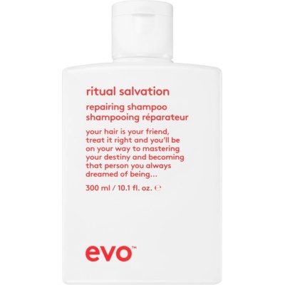 EVO Repair Ritual Salvation posilňujúci šampón pre poškodené a farbené vlasy 300 ml