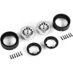 Traxxas диск 1.0" Method 105 beadlock полуматов хром (2)
