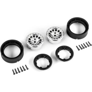 Traxxas диск 1.0" Method 105 beadlock полуматов хром (2)