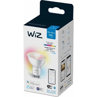 WiZ LED RGBW Stmievateľná žiarovka PAR16 GU10/4,7W/230V 2200-6500K CRI 90 Wi-Fi WiZ WI0011