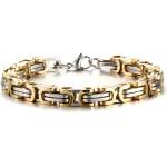 HARAHU Гривна al-29851 - Златна / Сребърна / 20см kp29851