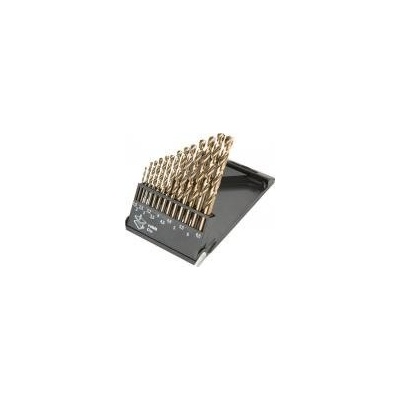 TOPEX Sada vrtáků 1,5-6,5mm HSS-Co 5%, 13ks - GRAPHITE