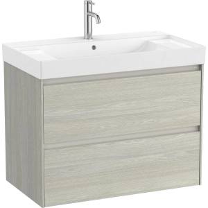 Roca Конзолен шкаф за баня a851691512 и централен умивалник, 80х46х64.5см (a851691512)