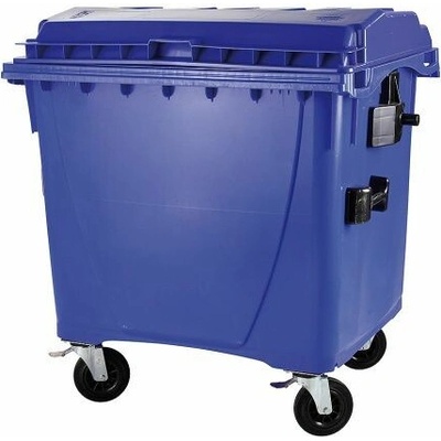 Meva-Tec Plastový kontejner 1100 l.- modrý