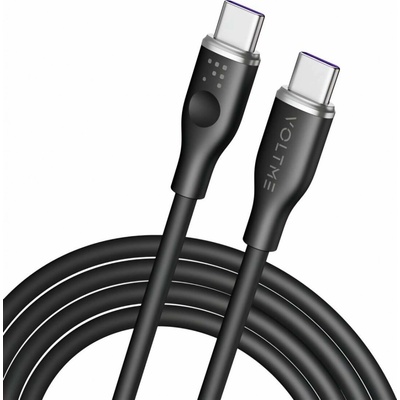 Voltme C2037 Powerlink Moss USB-C/ USB-C, 1,8m, černý