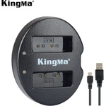 KingMa Зарядно за батерия BLS-1/5 за Olympus BLS-5, BLS-50, PS-BLS5 & E-420, E-450, E-600, E-620, Pen E-P1, E-P2, E-P3, E-PL1, E-PL3, E-PM1, OM-D E-M10 Mark II, III, IIIs, IV Зарядно за батерии
