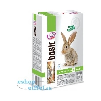 Lolopets Basic pro králíky 1 kg