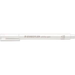 STAEDTLER Декоративен маркер, 1-2 мм, коничен, staedtler "8323", бял 8323-0 (8323-0)