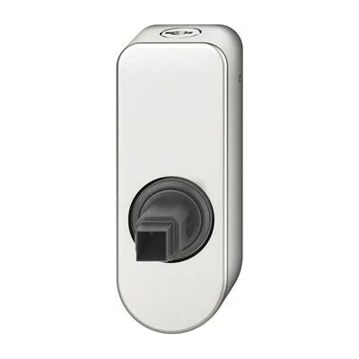 FSB adaptér okenní kliky rozeta oválná uzamykatelnáhliník stříbrně eloxovaný