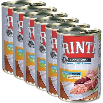 RINTI Junior пиле - консерва 6 x 400г