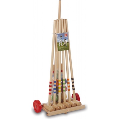 Lucio Londero Kroket 10506 Pro 6 hráčů kovový vozík