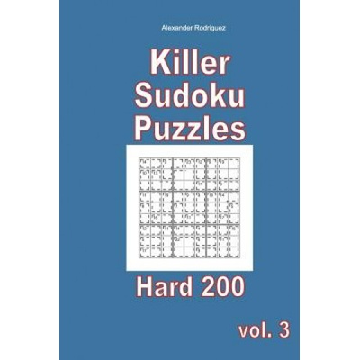 Killer Sudoku Puzzles - Hard 200 vol. 3