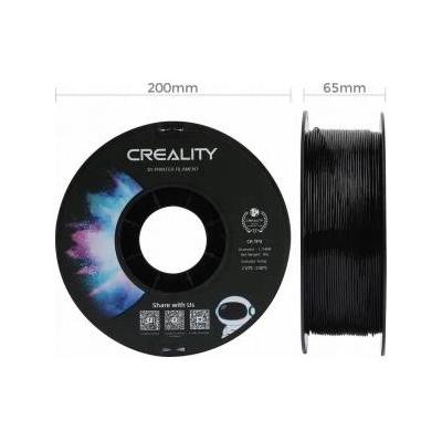 Creality Creality Filament TPU, 1kg, 1.75mm, Black (3301040040)