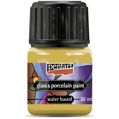 Pentart Barva na sklo a porcelán PENTART 30 ml ZLATÁ – Zbozi.Blesk.cz