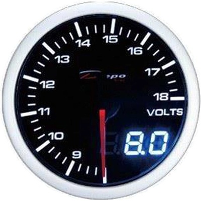 DRACING Prídavný budík Depo Racing Voltmeter Dual 52 mm