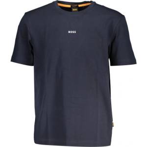 BOSS Мъжка тениска с къс ръкав hugo boss, Размер 2xl, Цвят Синьо (50473278-tchup_blu_404)