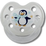 Baby-Nova Бебешка силиконова залъгалка Baby Nova - Пингвинче (28244) - baby