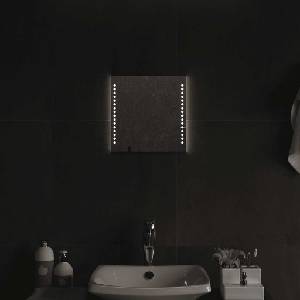 vidaXL LED огледало за баня, 30x30 см (151718)