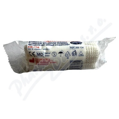 Hartmann Hydrofilní neelast.obinadlo 6 cm x 5 m 1 ks