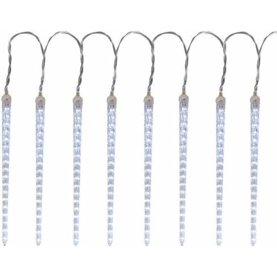 Reťaz, 352x LED studená biela, 16 cencúľov, 230 V, 50 Hz, IP44, exteriér, L- 4,50 + 5 m