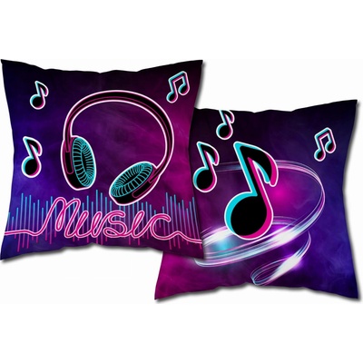 Detexpol Svietiace Music Noty 40 x 40 cm