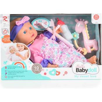 Moni Музикална кукла 36см с меко тяло Owl 6291 (3800146223632)