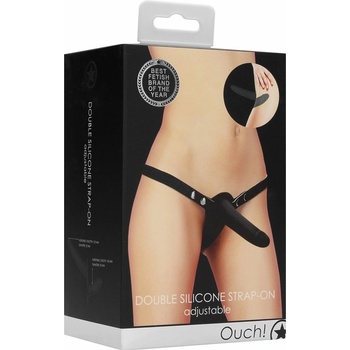 Shots Double Silicone Strap on Adjustable