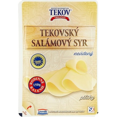 Tekovský salámový sýr neúdený plátky 150 g