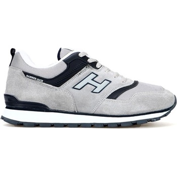 Hammer Jack Мъжки спортни обувки от естествена кожа - Сиви #368459 (368459_Светло сиво)