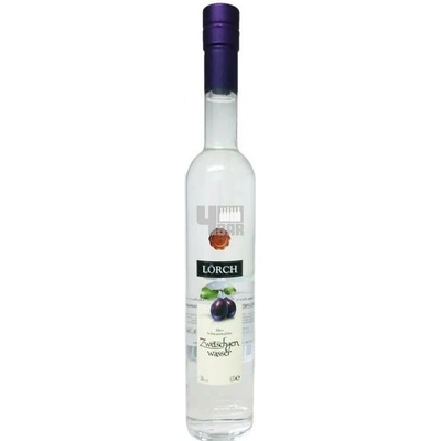 Zwetschgenwasser Lörch švestka 38% 0,5 l (holá láhev)