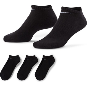 Nike Чорапи Nike 3 Pack Cushioned No Show Socks - Black/White