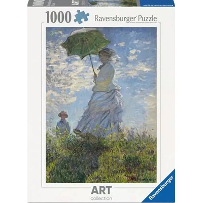 Ravensburger Art Collection C.Monet Žena so slnečníkom 1000 dielov