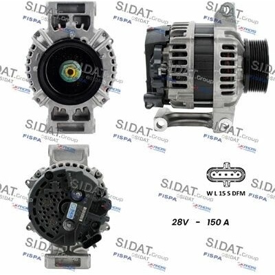 Alternátor SIDAT A24BH0054