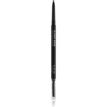 Mia Cosmetics Slimmy Brow двустранен молив за вежди с четка цвят 01 Blonde 0.09 гр