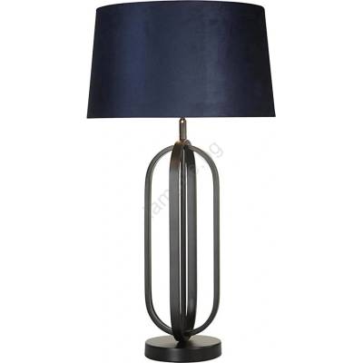 Searchlight EU91101AZ - Настолна лампа CHIC 1xE27/60W/230V синя (SR0759)