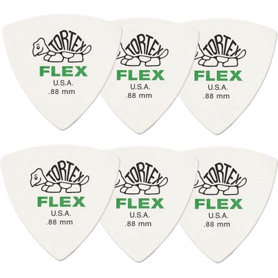 Dunlop 456P 0.88 Tortex Flex Triangle Trsátko / Brnkátko